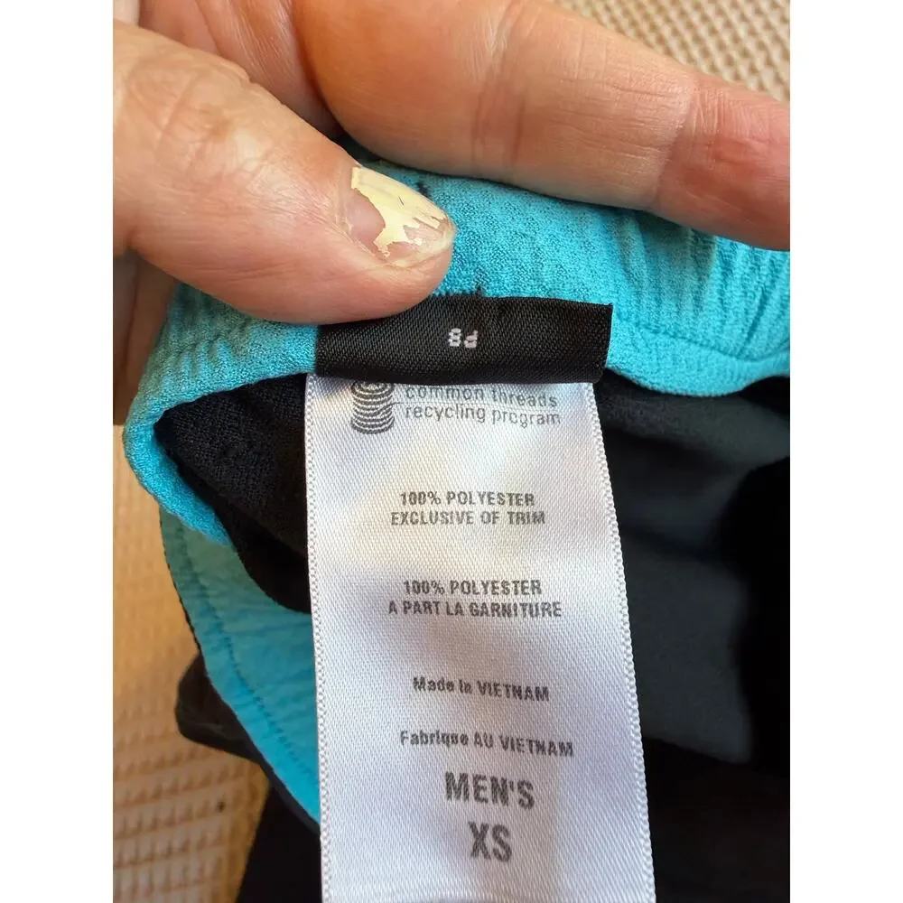 Patagonia Men’s Classic Black Pull On Active Wear Pull On Shorts Size XS